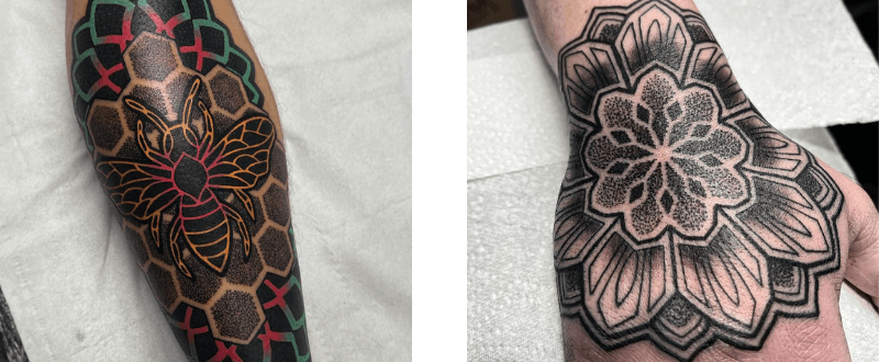 Geometric tattoos by tkennedyuk