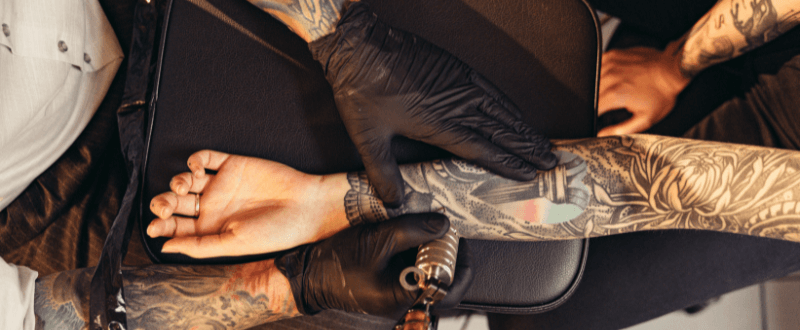 Intricate tattoo sleeve design