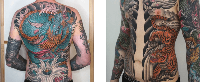 Japanese tattoos by dannywildhorses