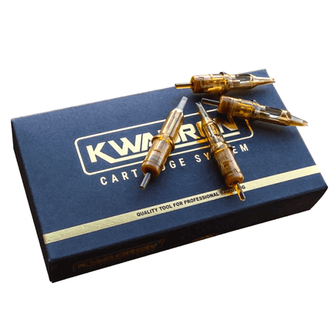 Kwadron tattoo cartridges and box