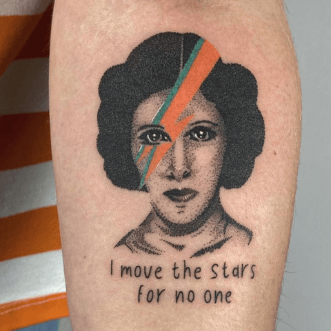 Star Wars script tattoo