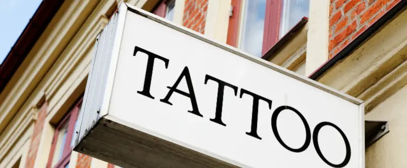 tattoo signage