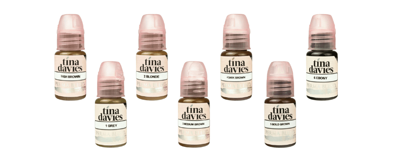 Tina Davies pigments in the 'I Love Ink' Collection