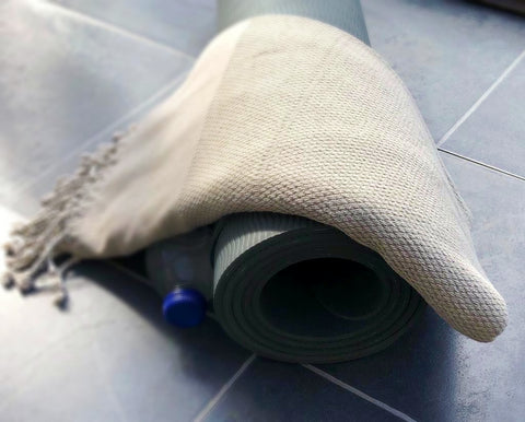 Hammam wrap and yoga mat