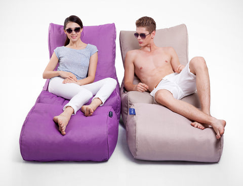 Vibrant and Classy outdoor bean bags by Ambient Lounge