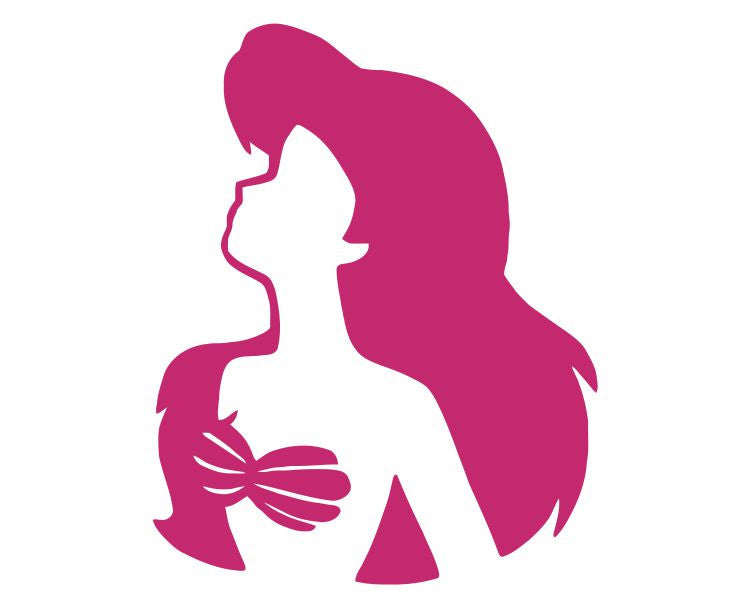 Ariel The Little Mermaid (b) Die Cut Vinyl Decal Sticker | Decals City