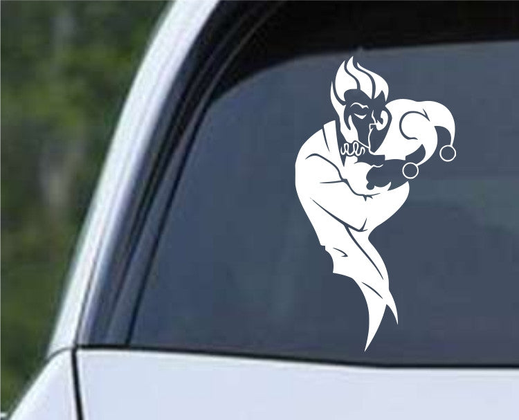Suicide Squad Harley Quinn And Joker Kissing Die Cut Vinyl Decal Sticker