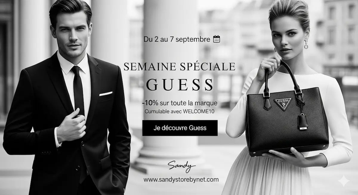 Semaine Spéciale Guess - Du 2 au 7 septembre -10% sur toute la marque