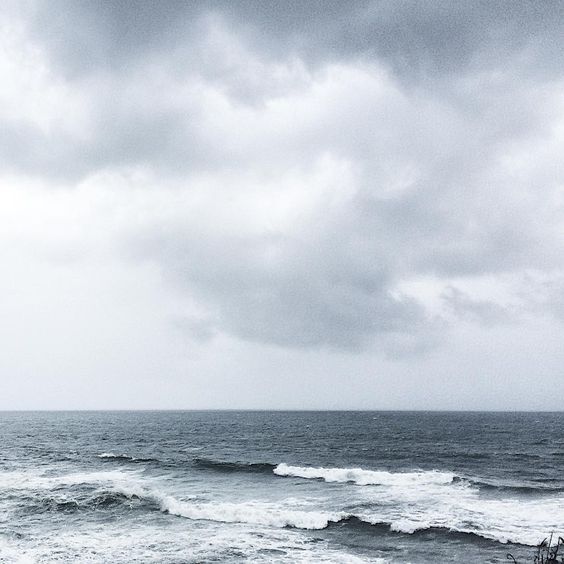 ocean waves foggy vsco instagram pale 