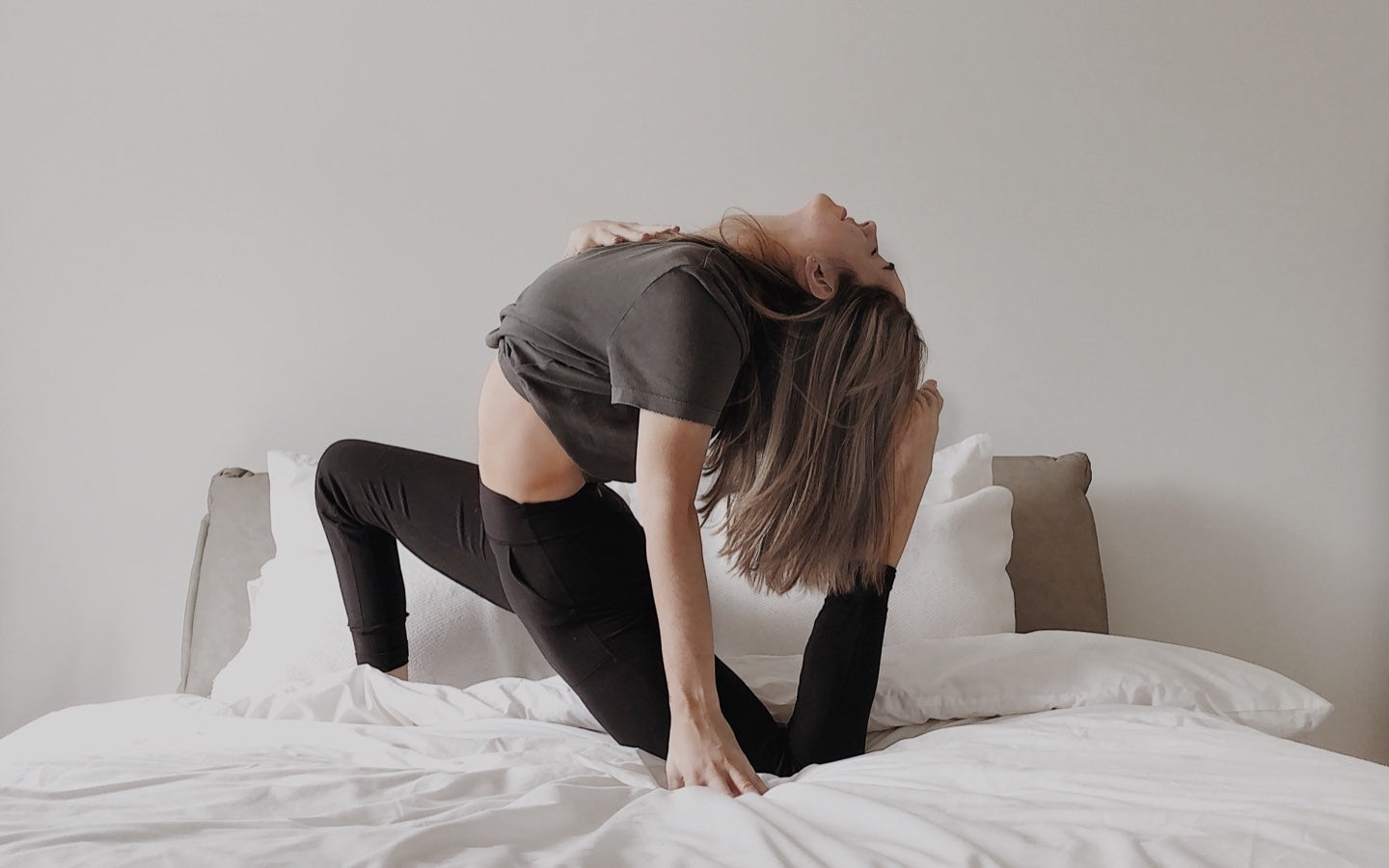 Yoga, Bed Yoga, Stretching
