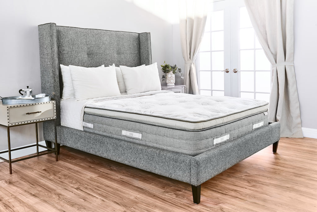 brentwood home sequoia euro pillow top queen mattress