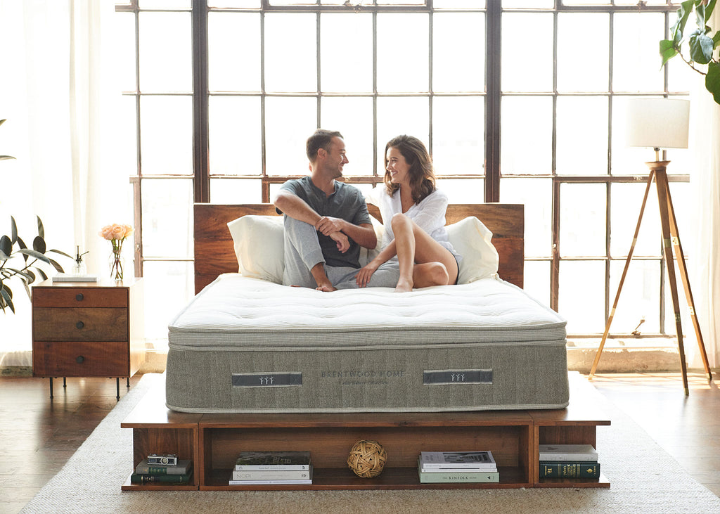 brentwood home cedar 14 latex hybrid king mattress