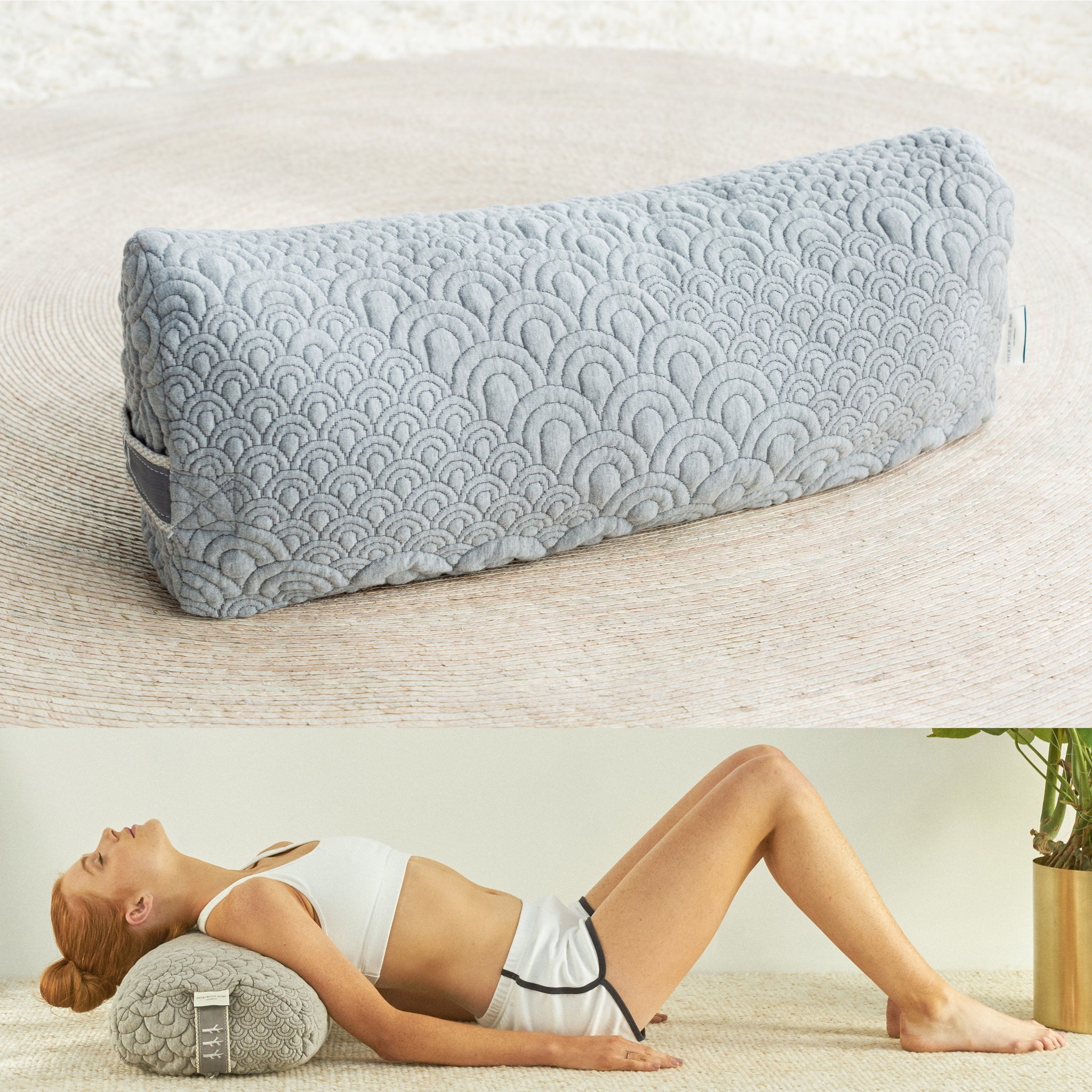 Jade Yoga Rectangular Yoga Bolster