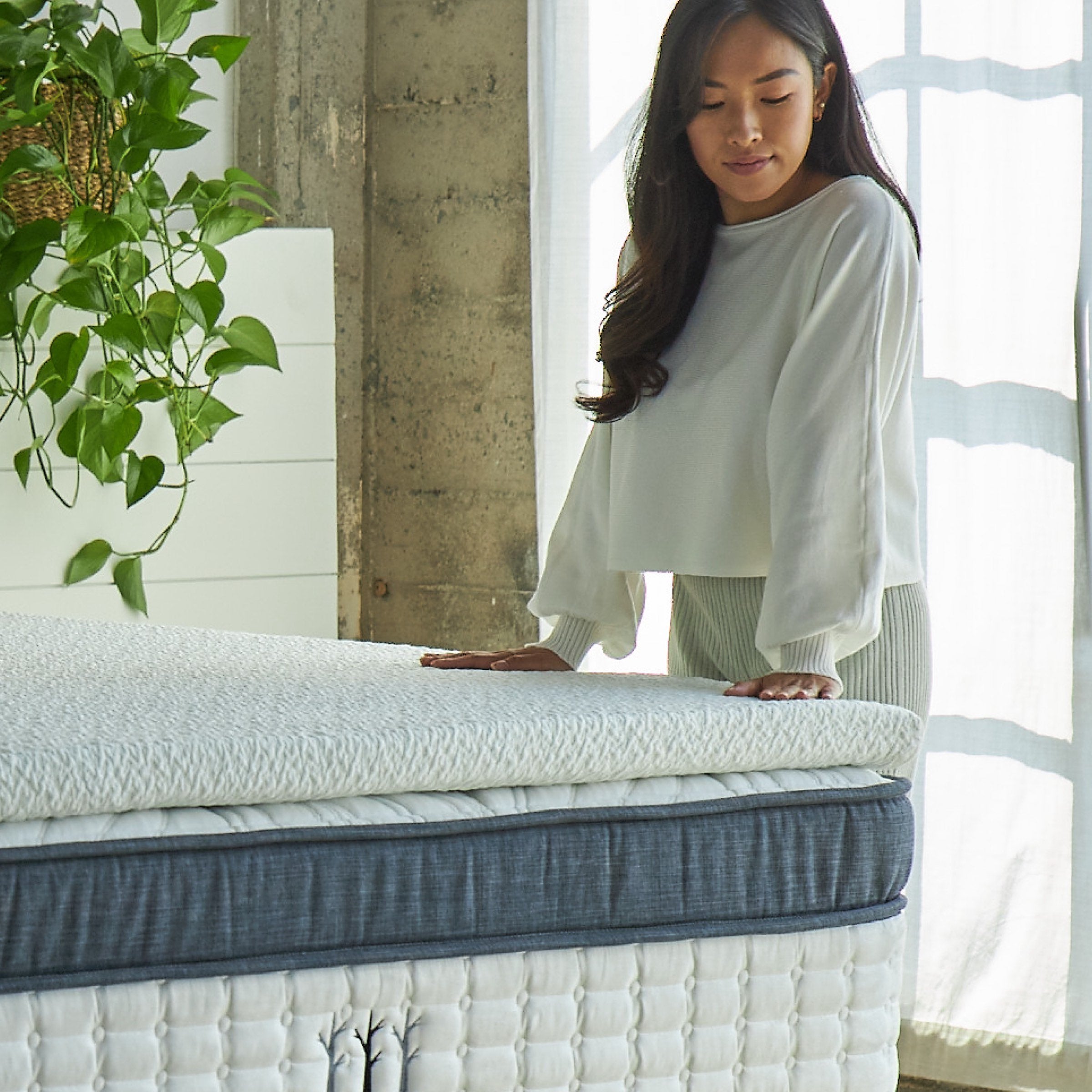 Memory Foam Mattress Topper with Cooling Gel and BioFoam