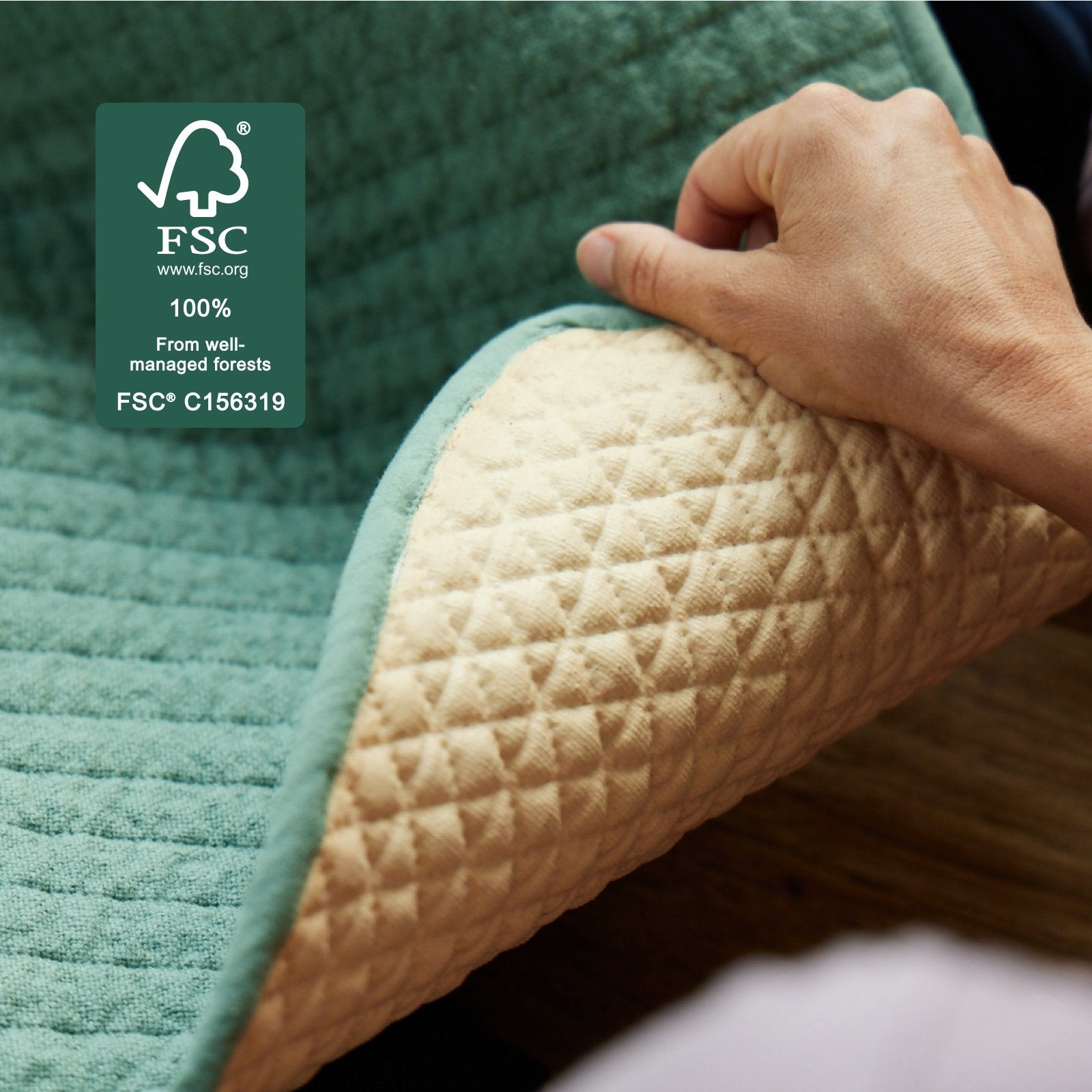 Organic Yoga Mat  Avocado Green Mattress®