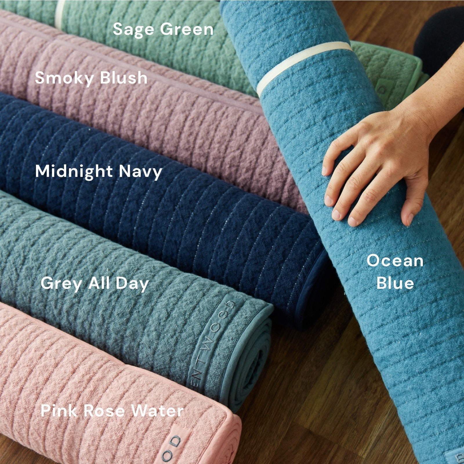 Yoga Mats, Natural & GOTS Organic Certified - Brentwood Home®