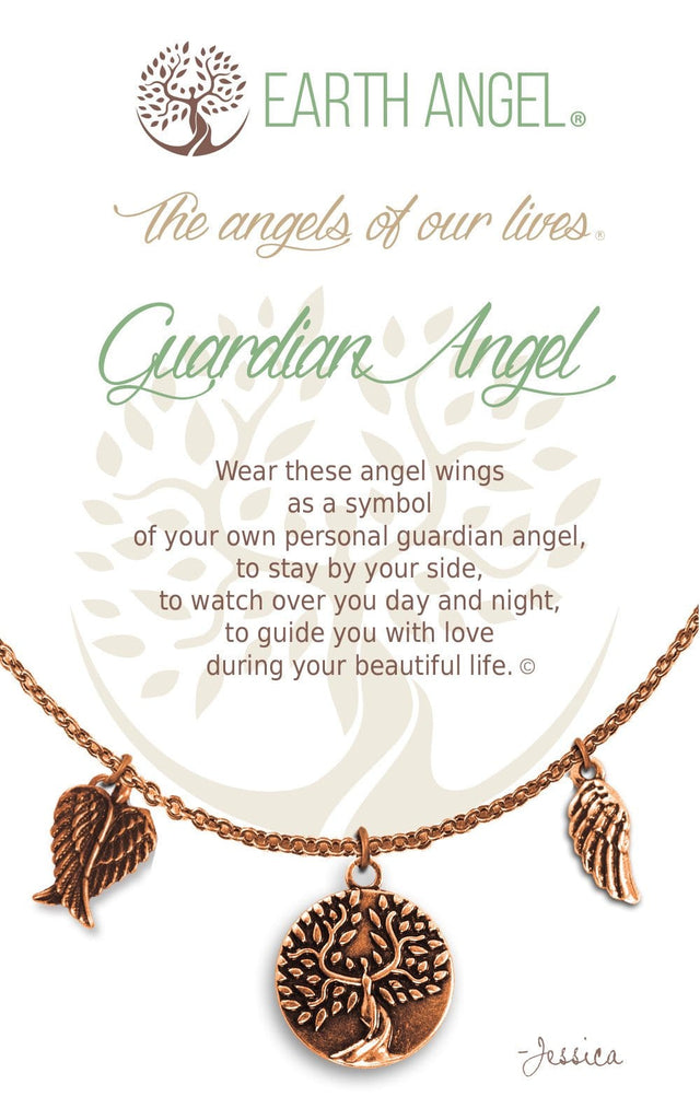 Personalised Guardian Angel Necklace