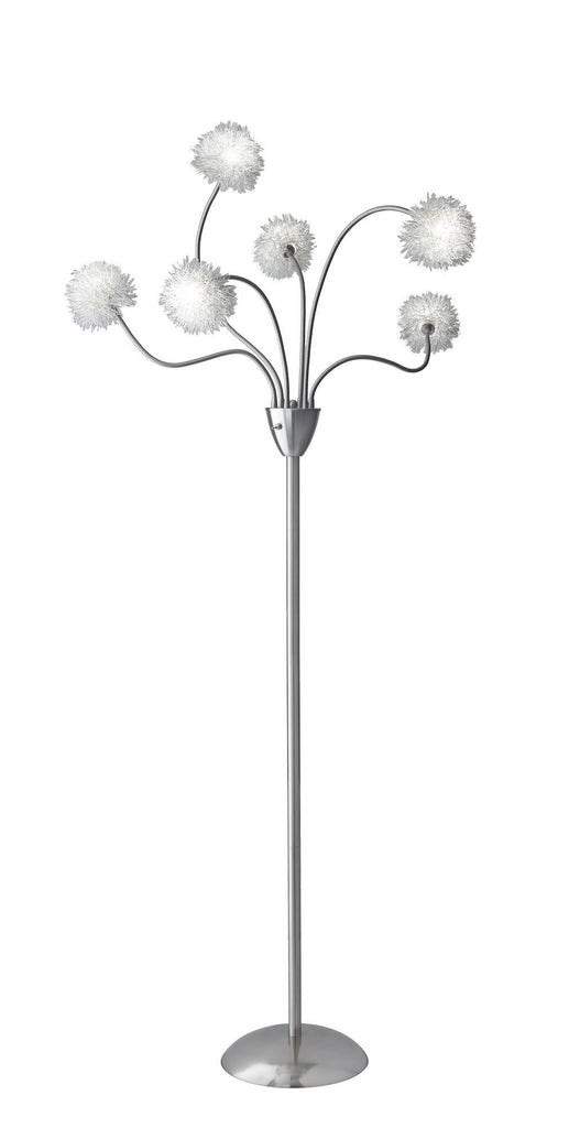 Adesso Pom Pom Floor Lamp 4511 22 Dazzling Spaces