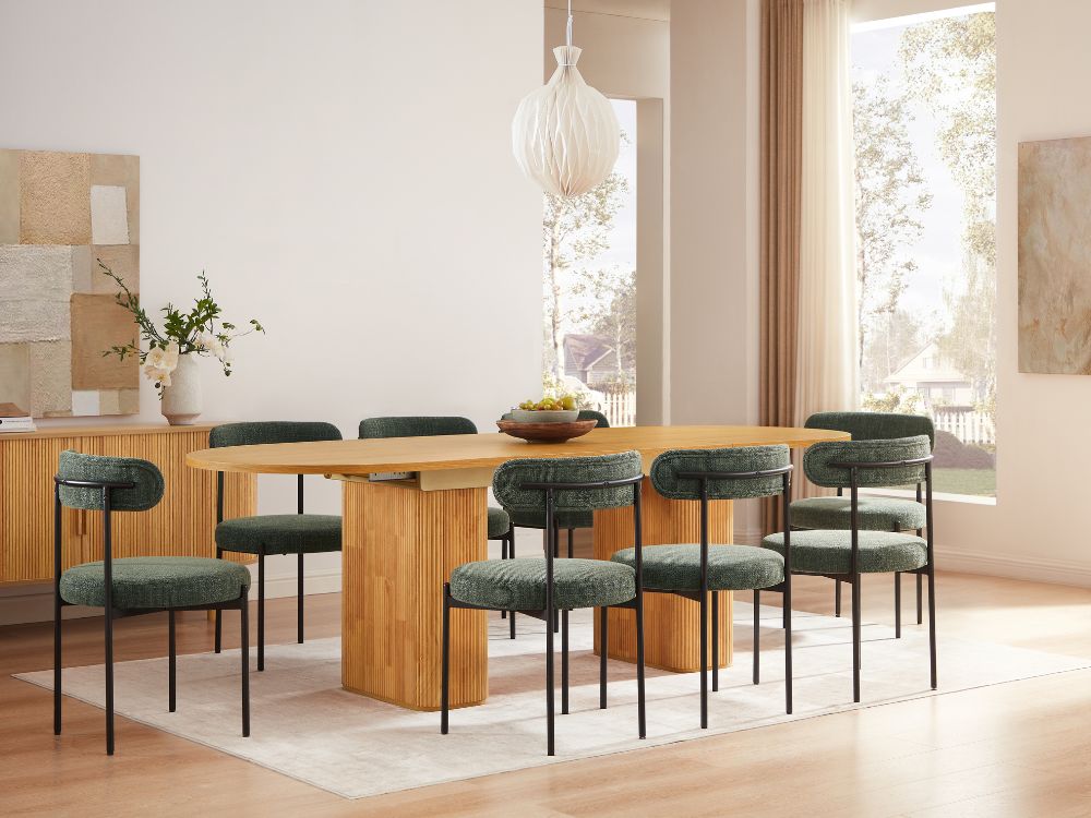 Natural Tate Extendable Dining Table