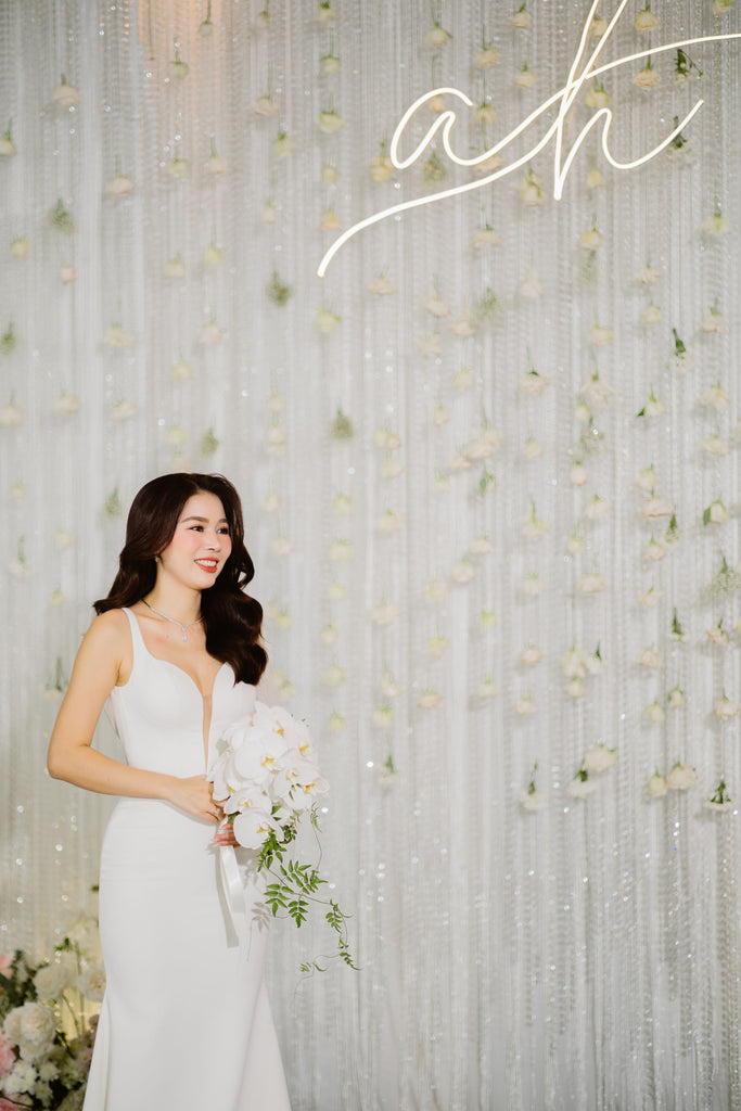 CRAFTING THE PERFECT WEDDING DRESSES FOR OUR BRIDE HUONG Dream Dresses by PMN
