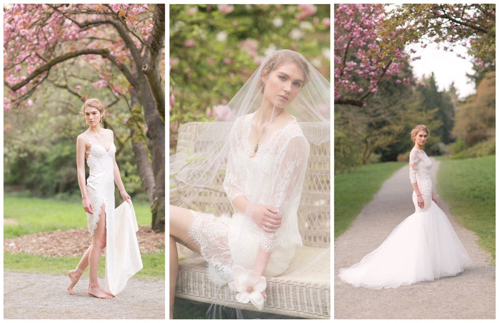Romantic bridal shoot - Dream Dresses by PMN