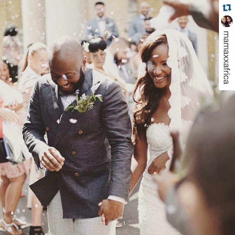 Sneak Peek Of Africa and Jermel's Wedding in London Last Weekend