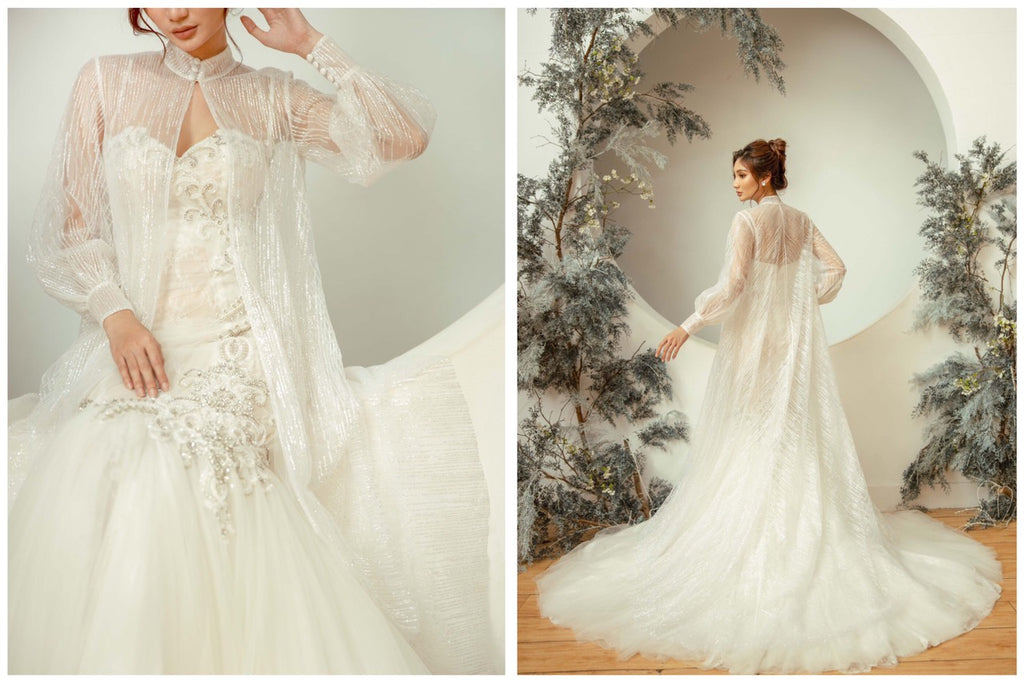Carlla bridal cape - Dream Dresses by PMN