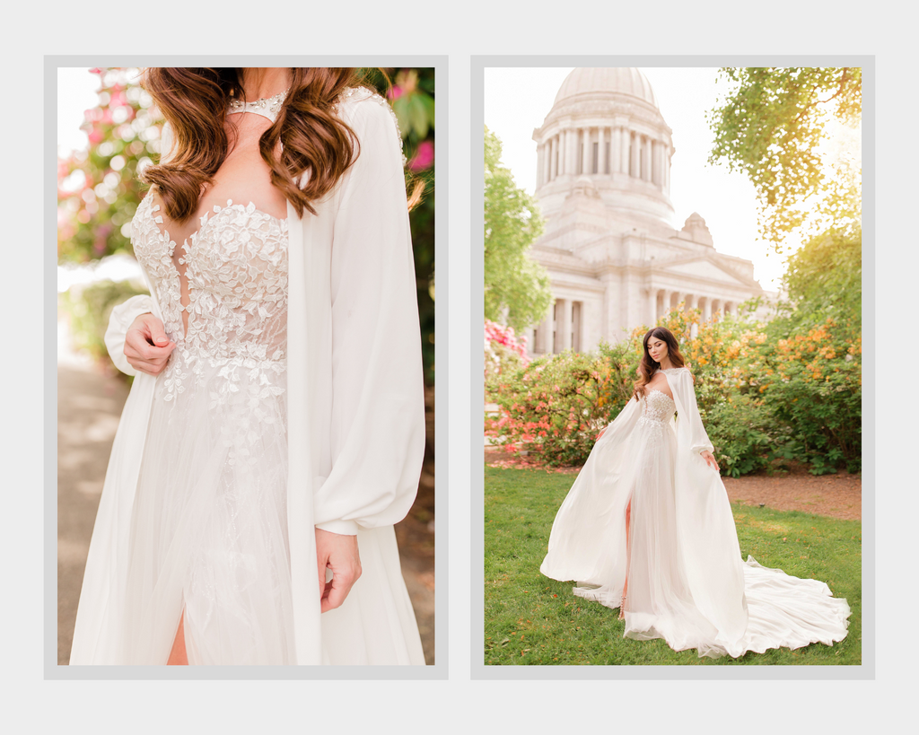 Aile bridal cape - Dream Dresses by PMN