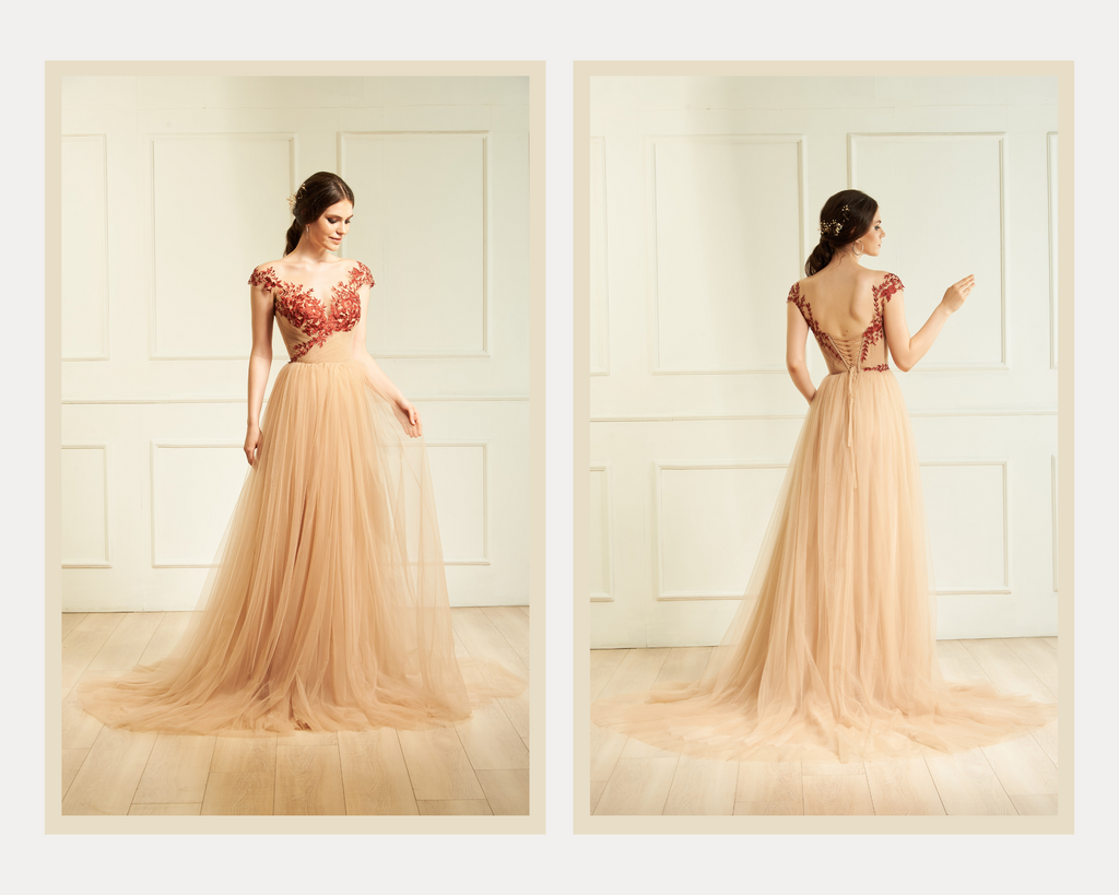 Aida a-line wedding dress - Dream Dresses by PMN