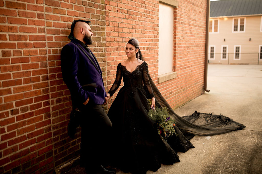 Black Ball Gown Wedding Dress (#Gabrielle) Dream Dresses by PMN