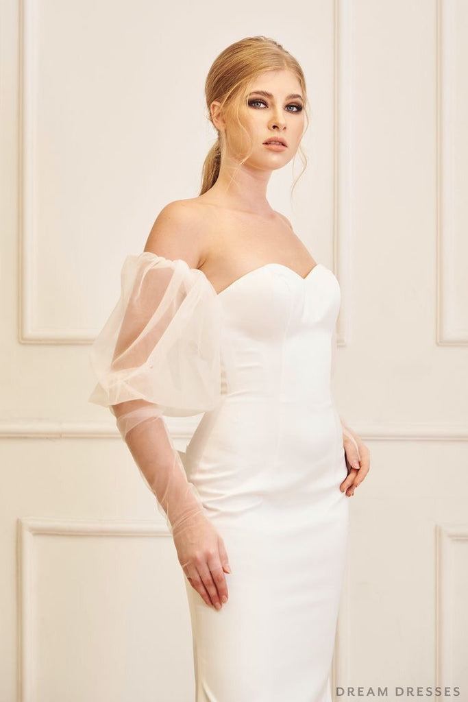 Vale detachable sleeves - Dream Dresses by PMN