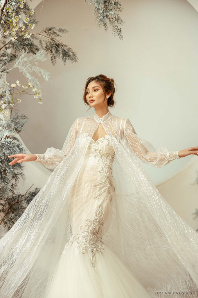 Carlla bridal cape - Dream Dresses by PMN