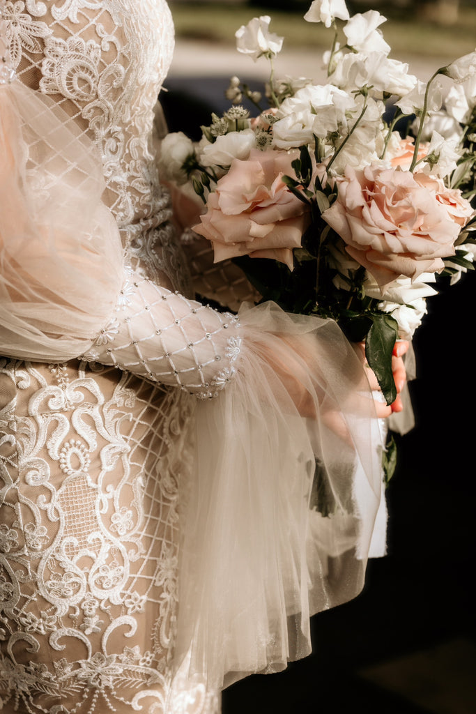 Lace Sheath Wedding Dress (#ARINA) Dream Dresses by PMN