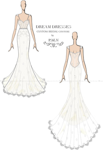 Contact us if you are interested in ordering your custom wedding dress ...