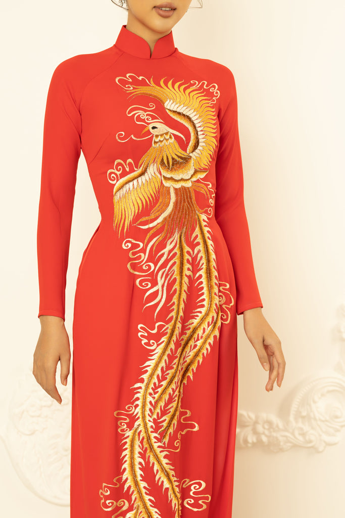 EXPLORING THE ENCHANTING MOTIFS OF THE AO DAI Dream Dresses by PMN