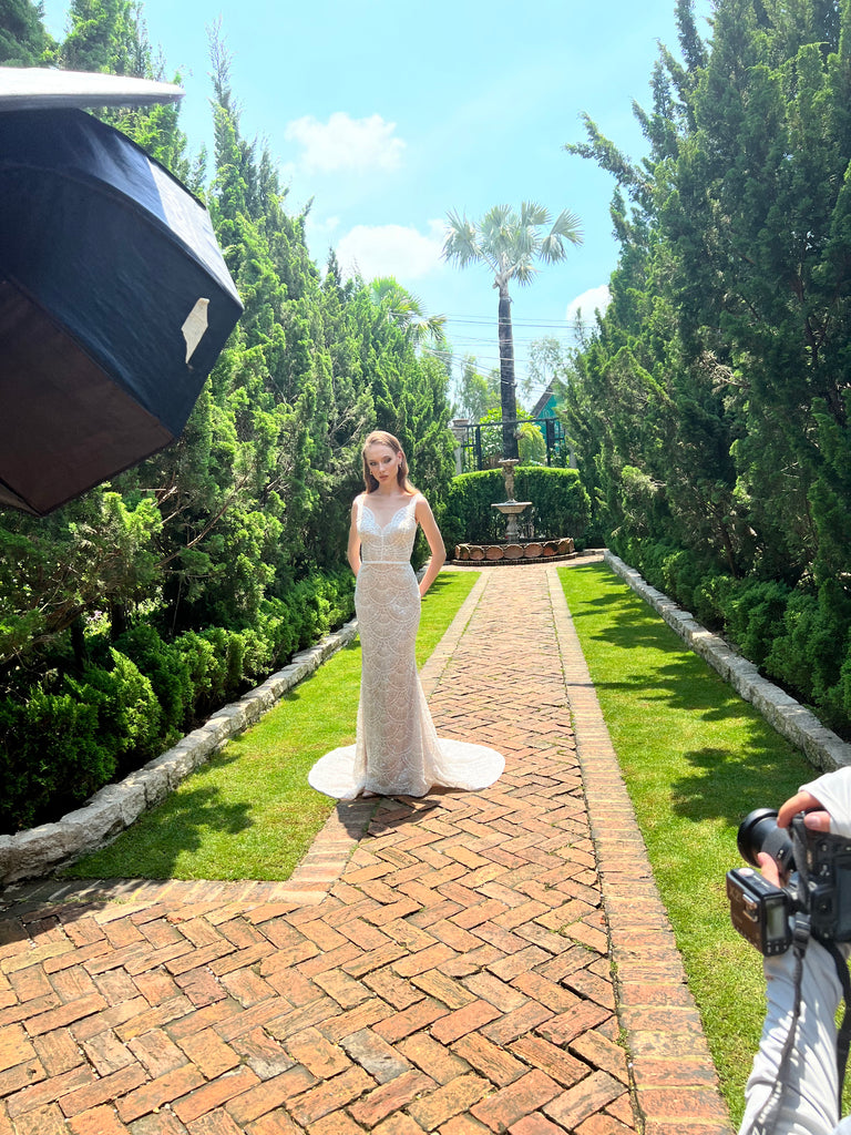 LUXE ENCHANTE: BEHIND THE SCENES Dream Dresses by PMN