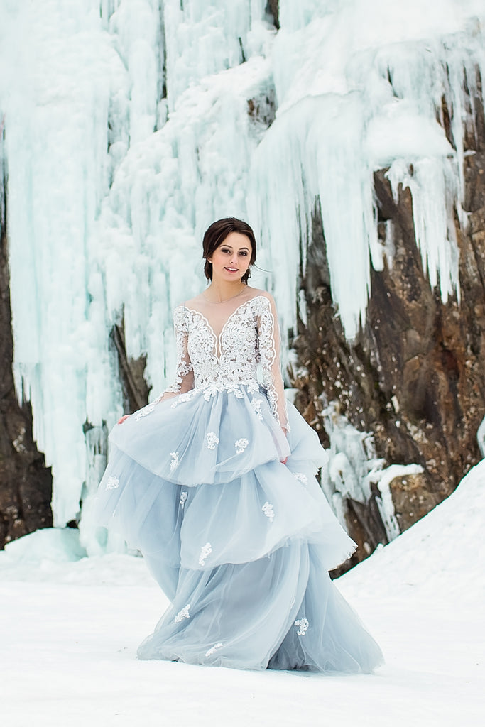 Tiered Tulle Ball Gown (#Cherilyn) - Dream Dresses by PMN