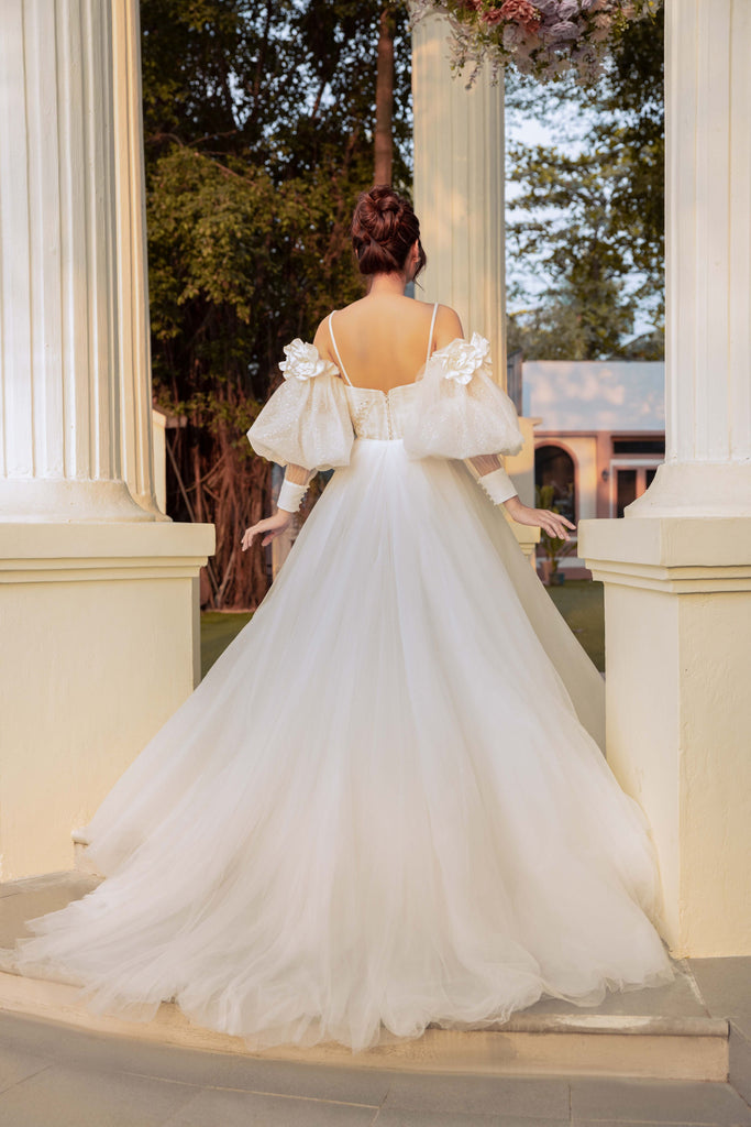 Detachable Tulle Bridal Skirt (#LORETTA) - Dream Dresses by PMN