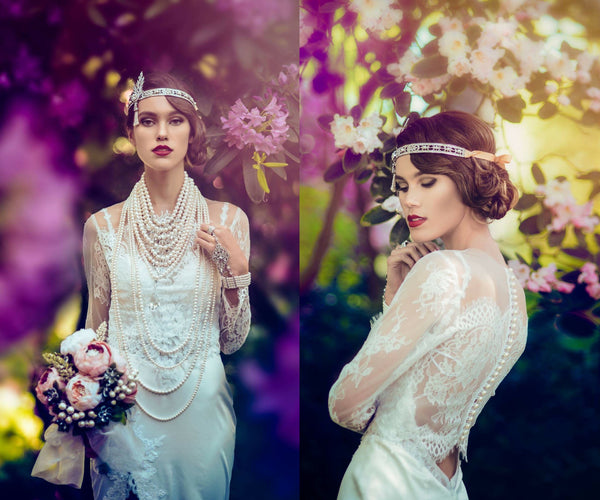 Dream Dresses by PMN-custom wedding dress-vintage Gatsby wedding dress 
