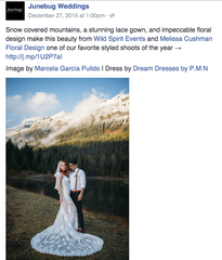 Dream Dressesby PMN-Junebug Wedding