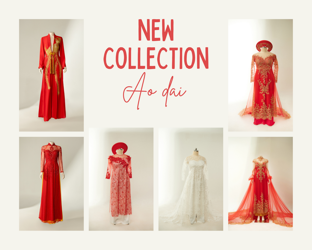 OUR TIMELESS NEW AO DAI BRIDAL COLLECTION