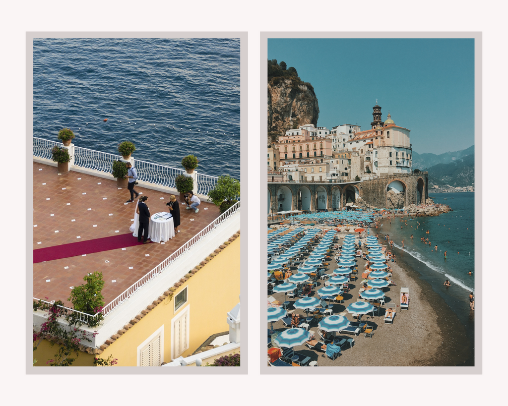 Amalfi Coast European Wedding - Dream Dresses by PMN