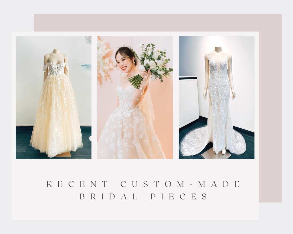 RECENT CUSTOM-MADE PIECES FOR BEAUTIFUL CLIENTS Dream Dresses by PMN