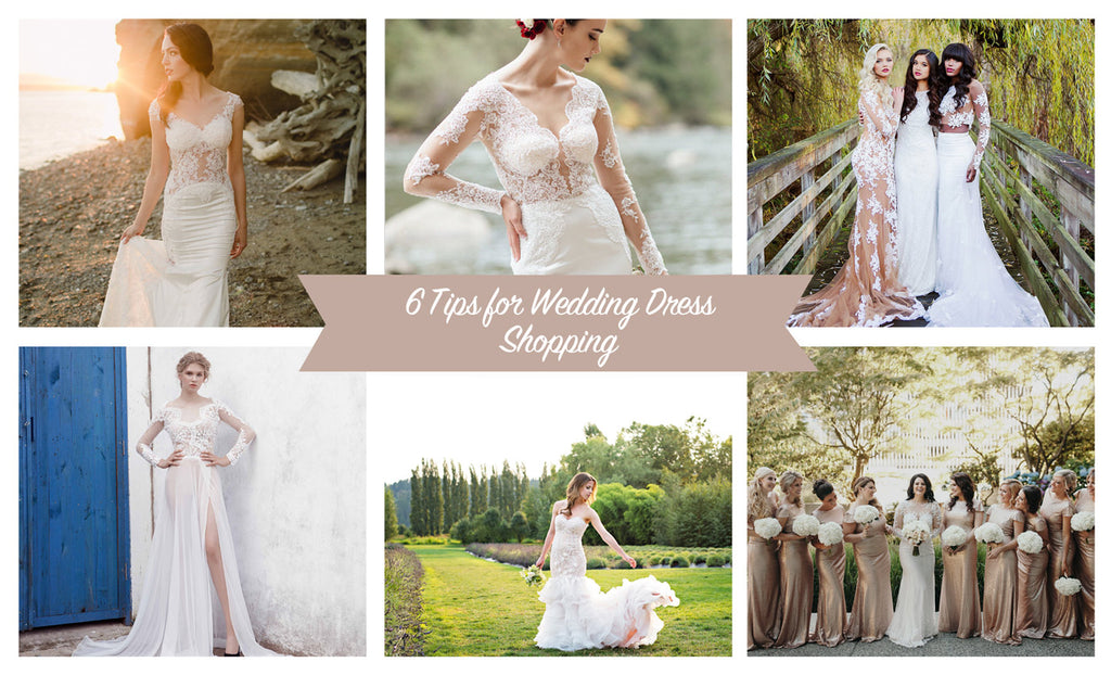 6 Tips for Wedding Dress Shopping