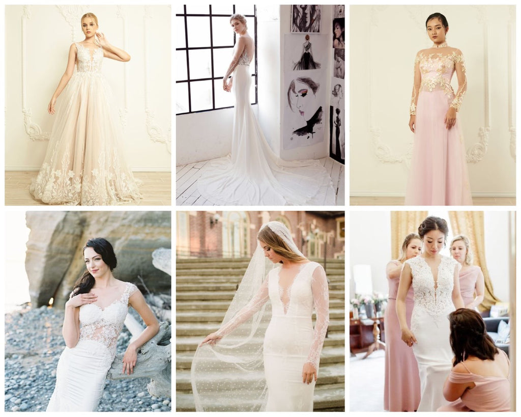 YOUR GUIDE TO WEDDING DRESS FABRICS AND MATERIALS