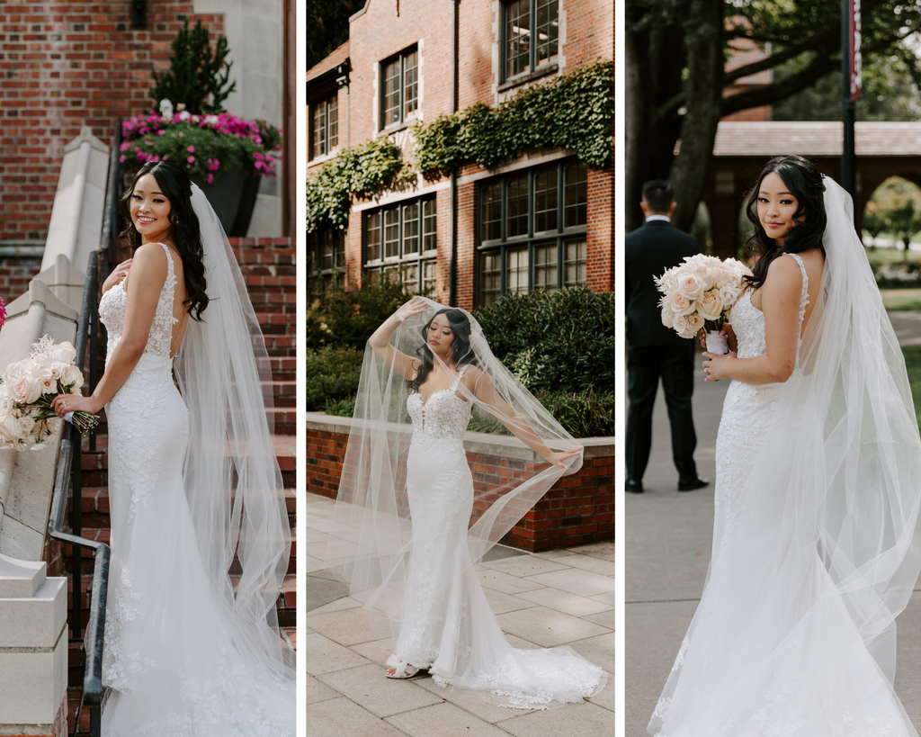 May lace fit and flare wedding gown - Dream Dresses by PMN