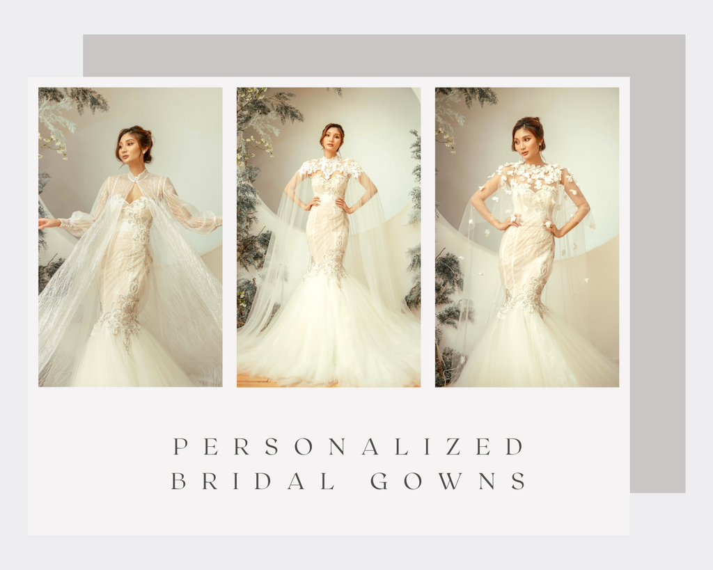 HOW TO PERSONALIZE YOUR WEDDING GOWN