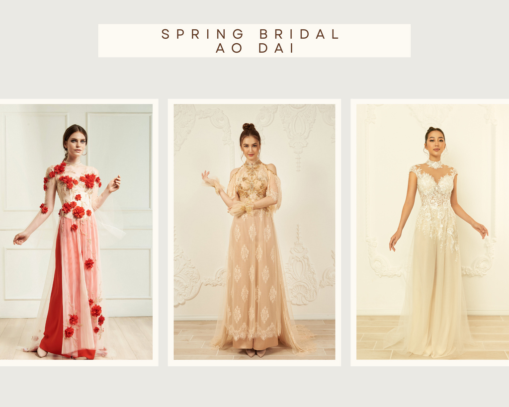 OUR FAVORITE SPRING BRIDAL AO DAI DRESSES - Dream Dresses by PMN