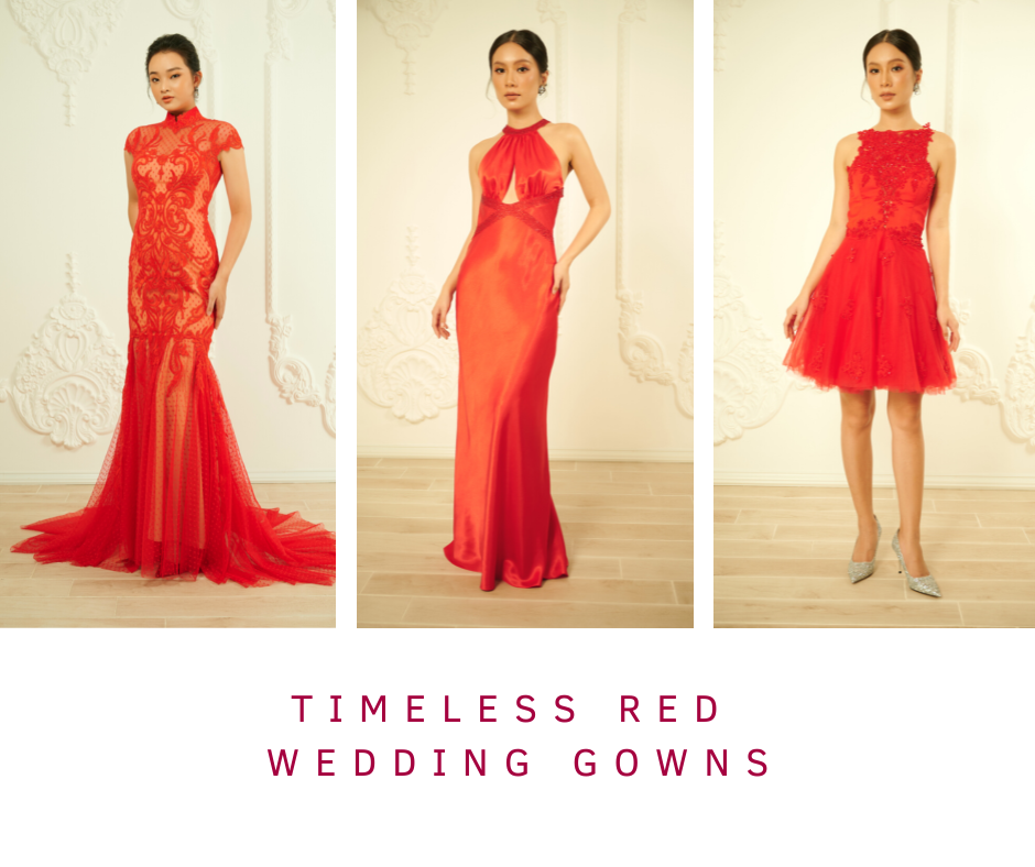 Red wedding dress - Dream Dresses by PMN