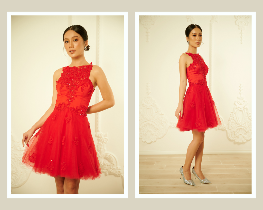 Vanessa mini couture dress - Dream Dresses by PMN 